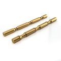 3 bottle golden color  aluminum rod wine pegs